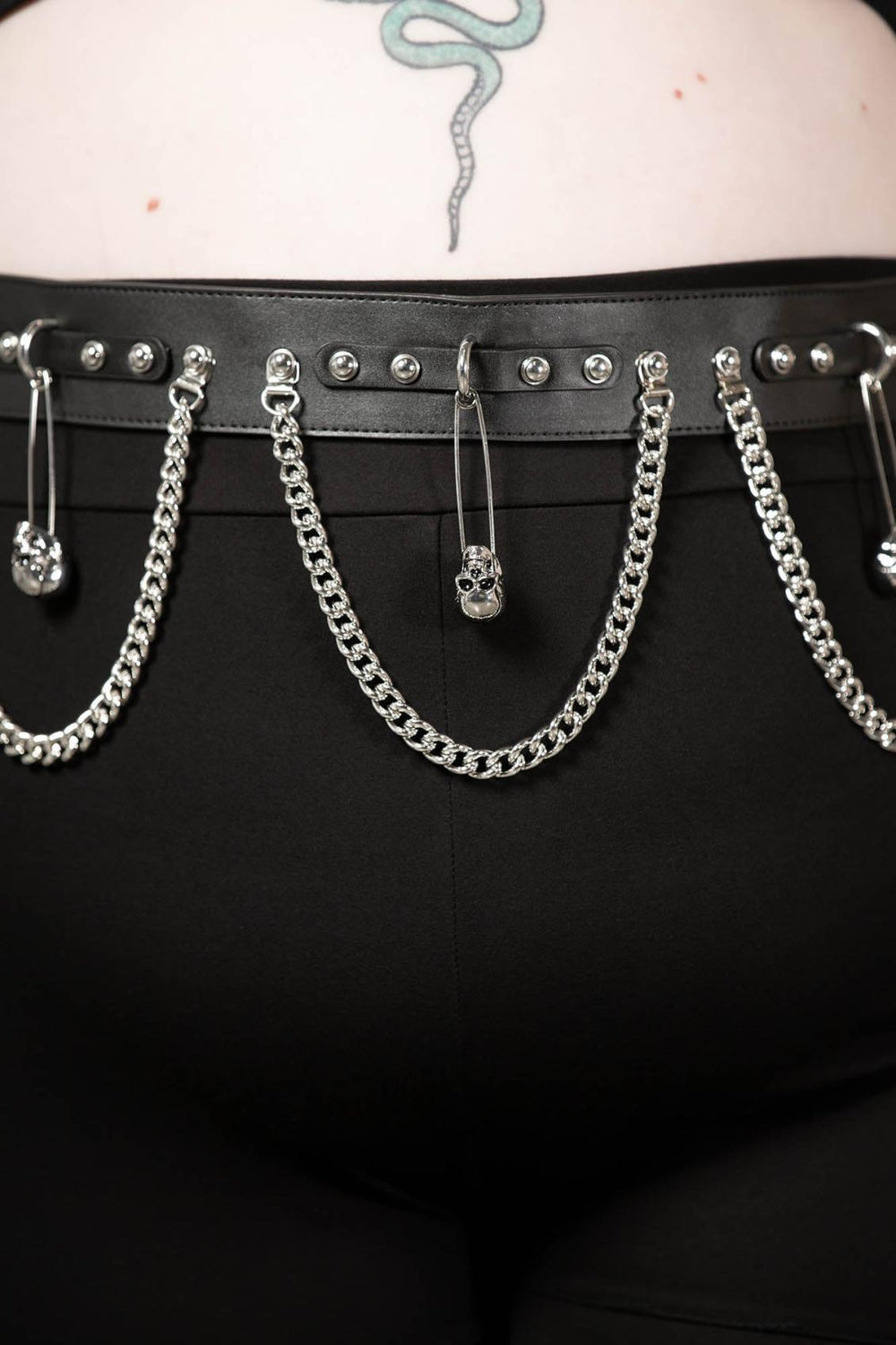 Women Harnesses &amp; Belts | Killstar Punktured Belt