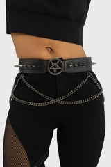 Women Harnesses &amp; Belts | Killstar Restless Moon Belt