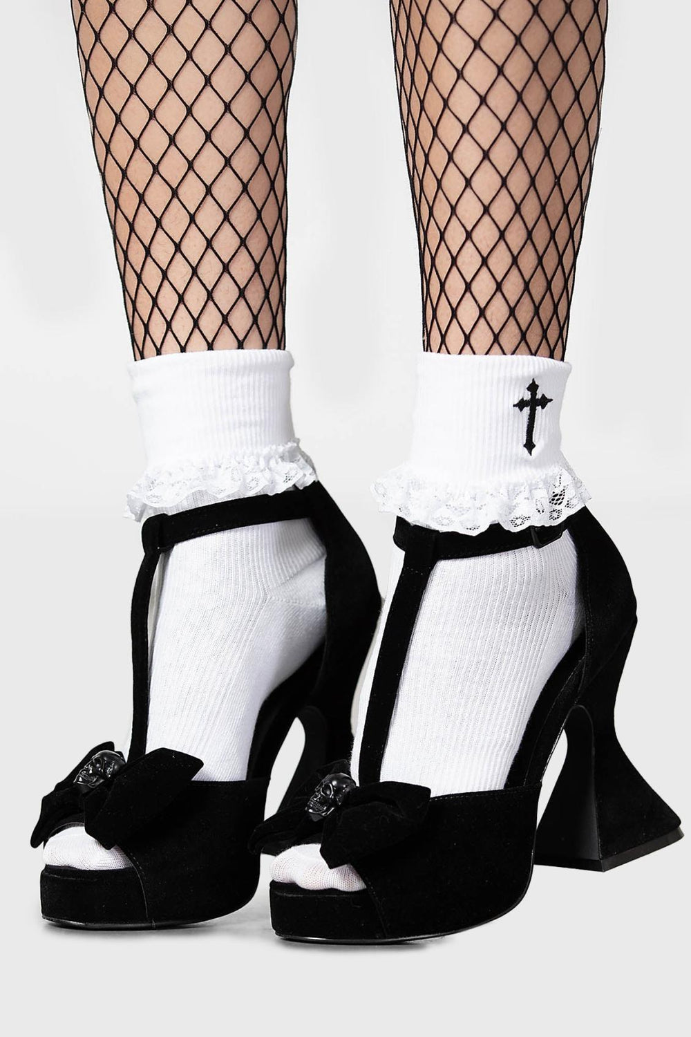 Women Heels | Killstar Ravenette Pumps