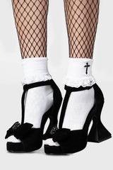 Women Heels | Killstar Ravenette Pumps