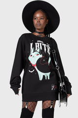 Women Hoodies | Killstar Cat Spat Sweatshirt
