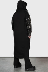 Women Hoodies | Killstar Cross The Bear Longline Hoodie