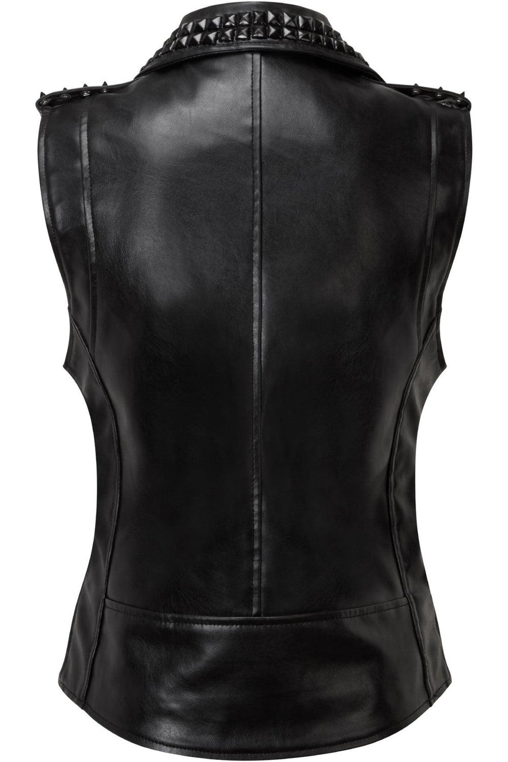 Women Jackets &amp; Coats | Killstar Doom Leather Vest [FAUX LEATHER]