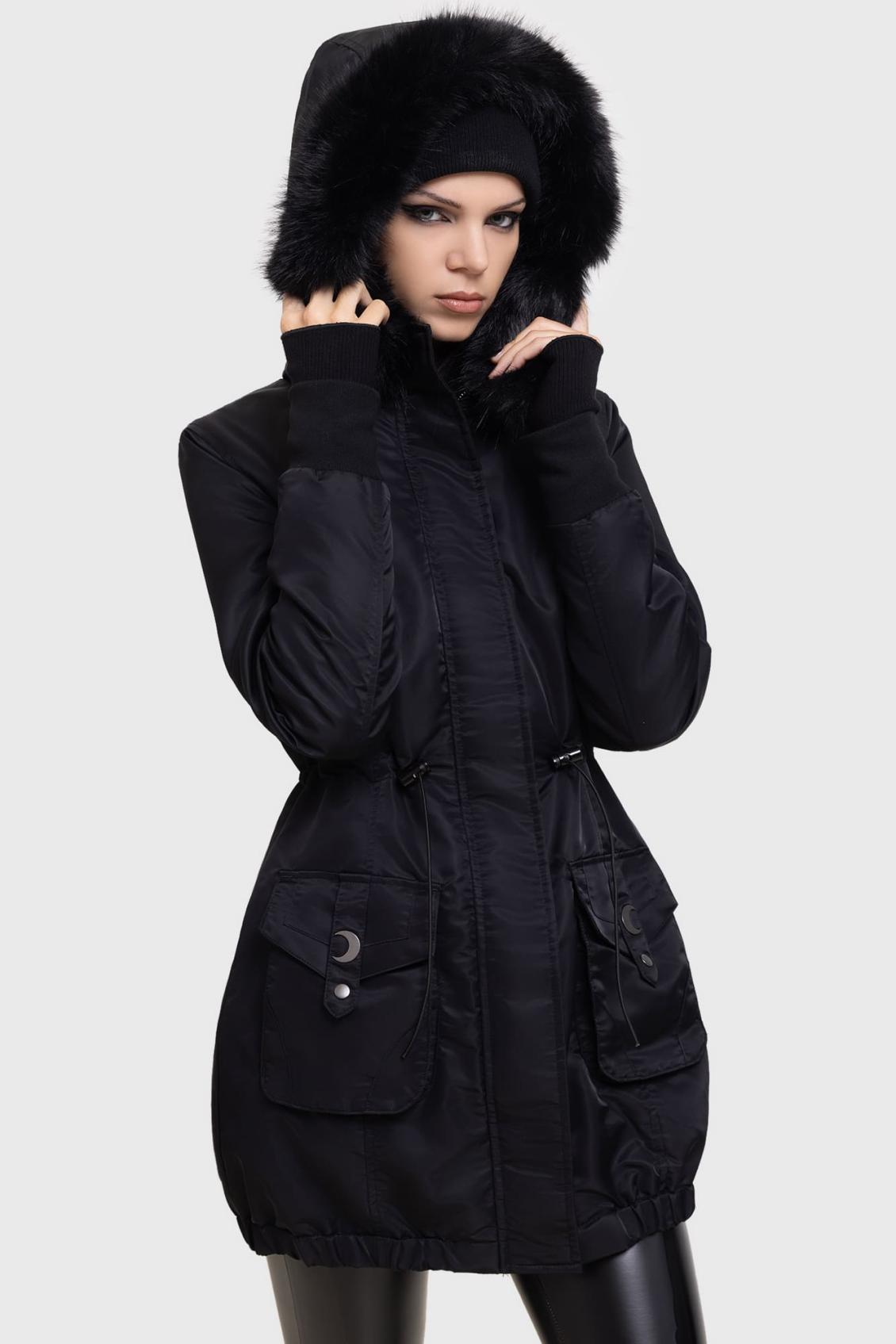 Women Jackets &amp; Coats | Killstar Lunar Eclipse Parka Jacket