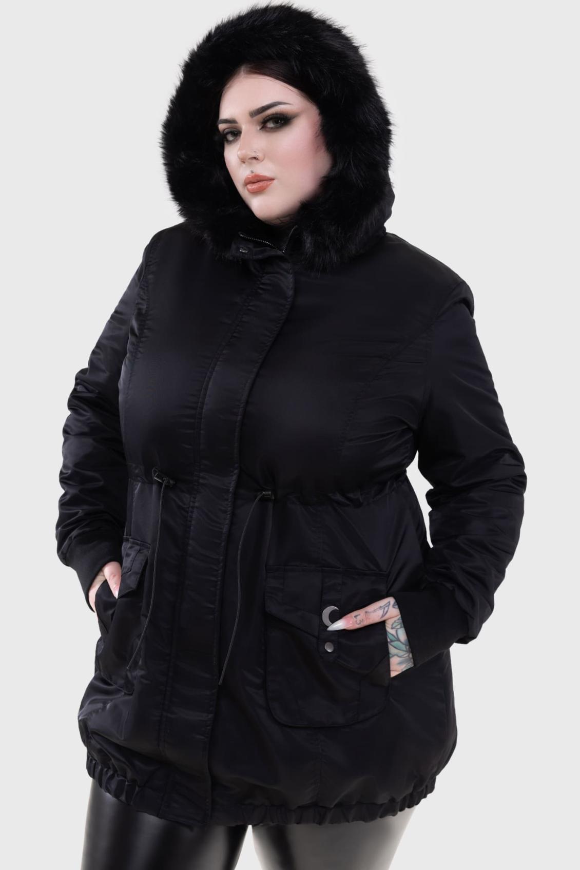 Women Jackets &amp; Coats | Killstar Lunar Eclipse Parka Jacket