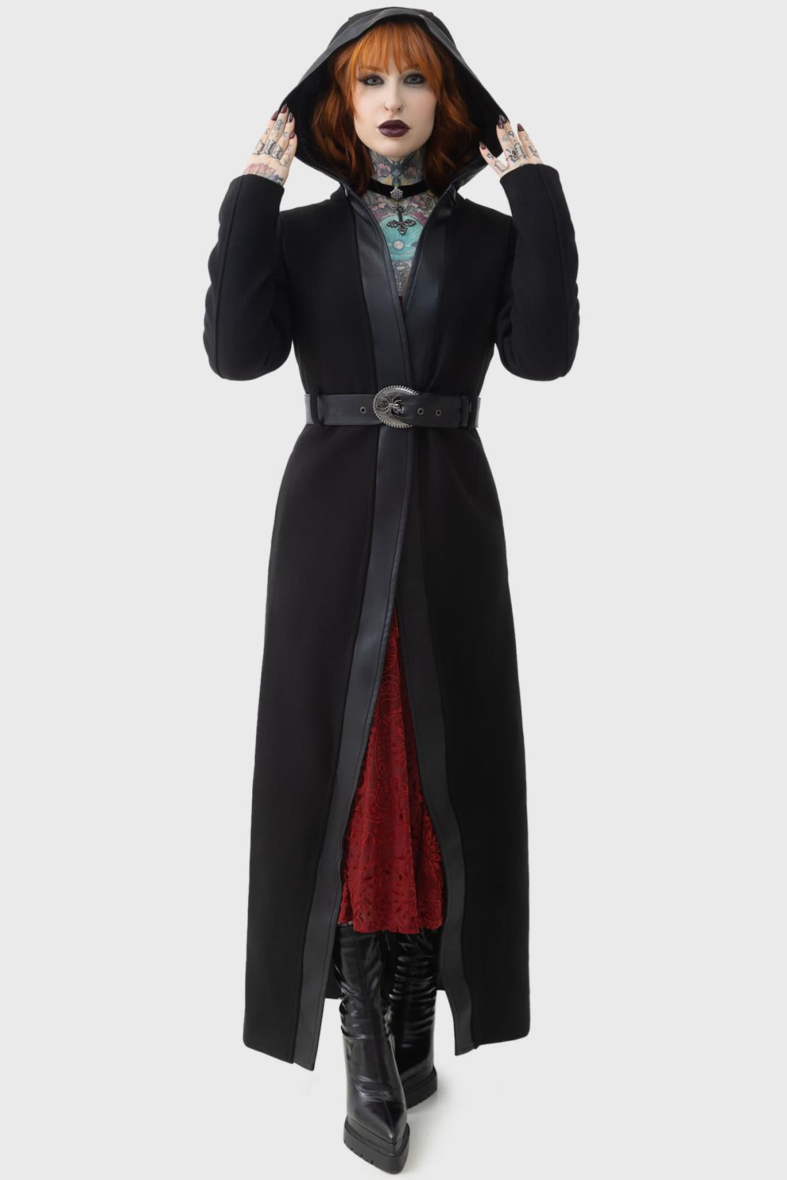 Women Jackets &amp; Coats | Killstar Mercurian Orbit Long Coat
