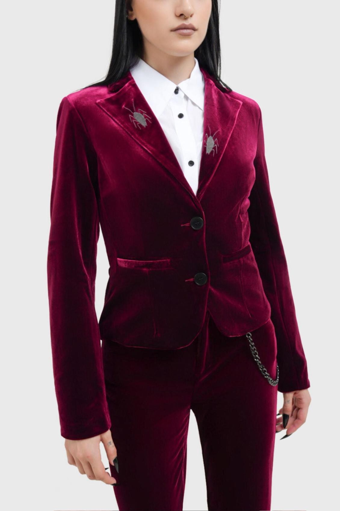 Women Jackets &amp; Coats | Killstar Recently Deceased Shrunken Blazer