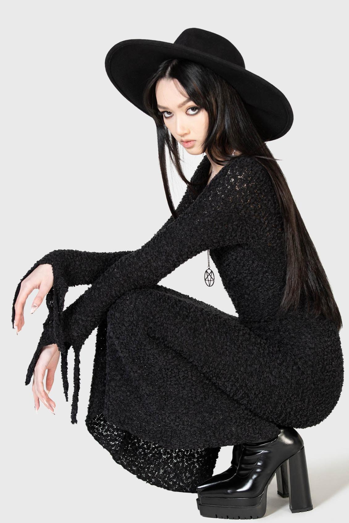 Women Knitted | Killstar Nettles Maxi Dress