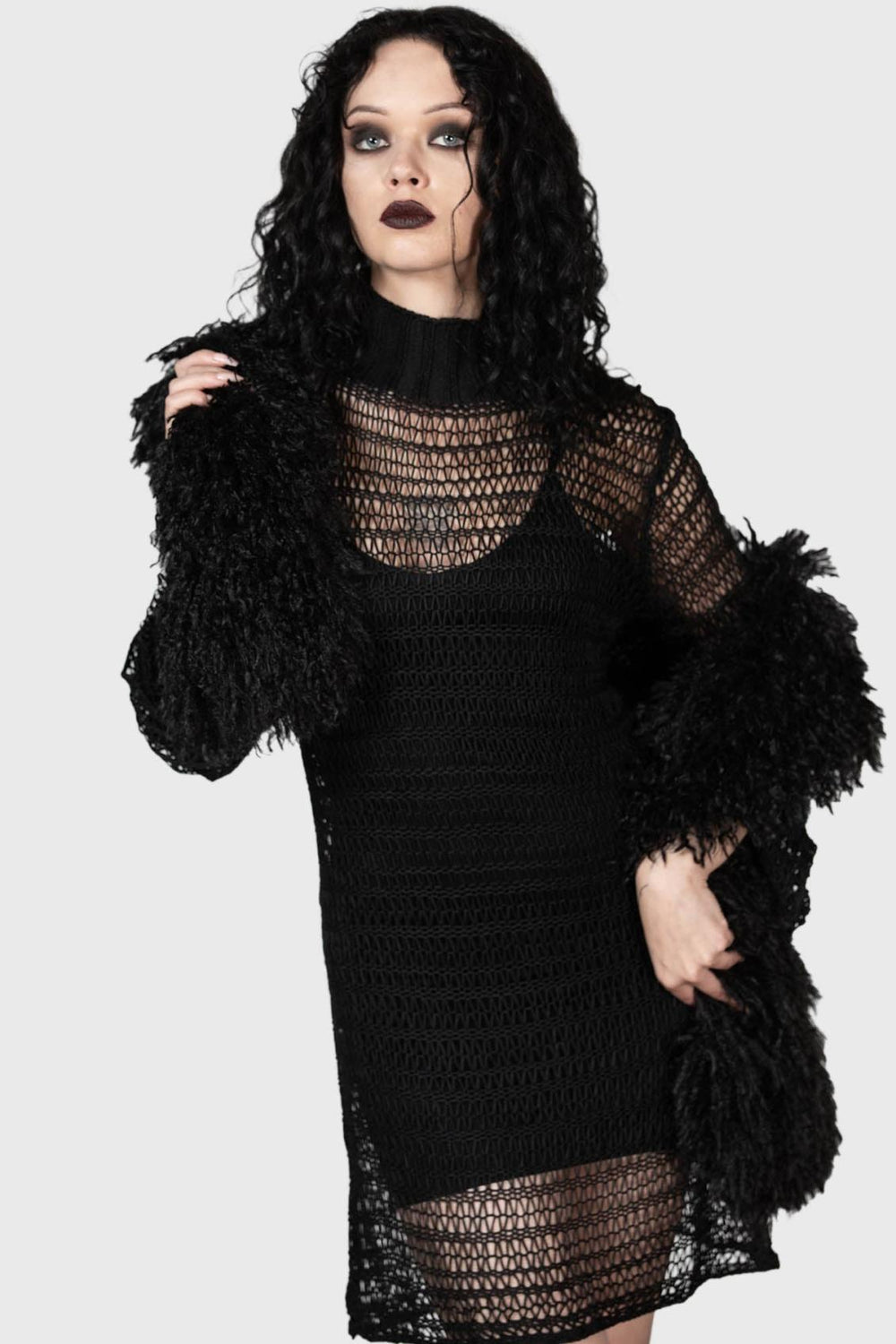 Women Knitted | Killstar Rebecca&#039;s Rage Knit Dress