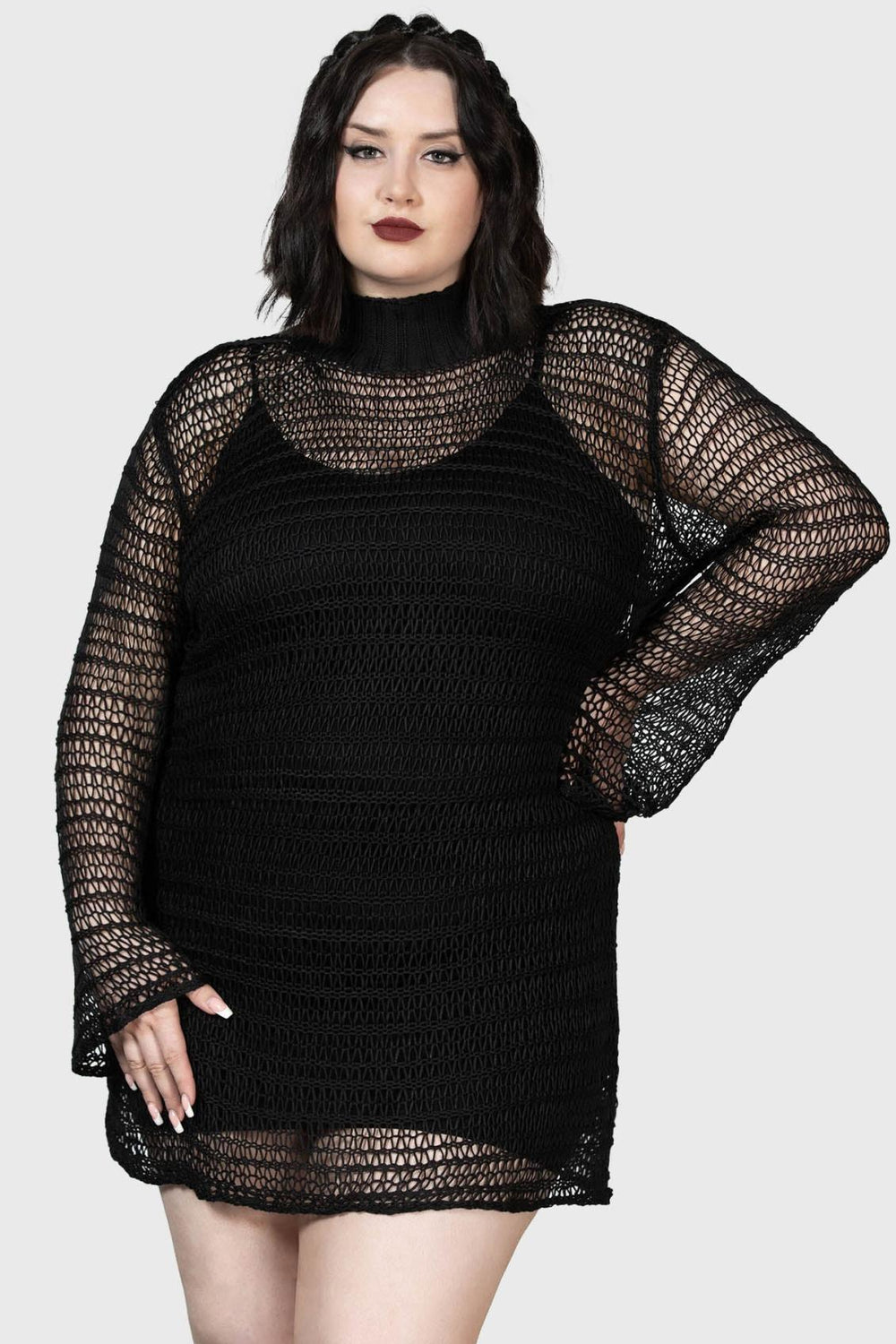 Women Knitted | Killstar Rebecca&#039;s Rage Knit Dress