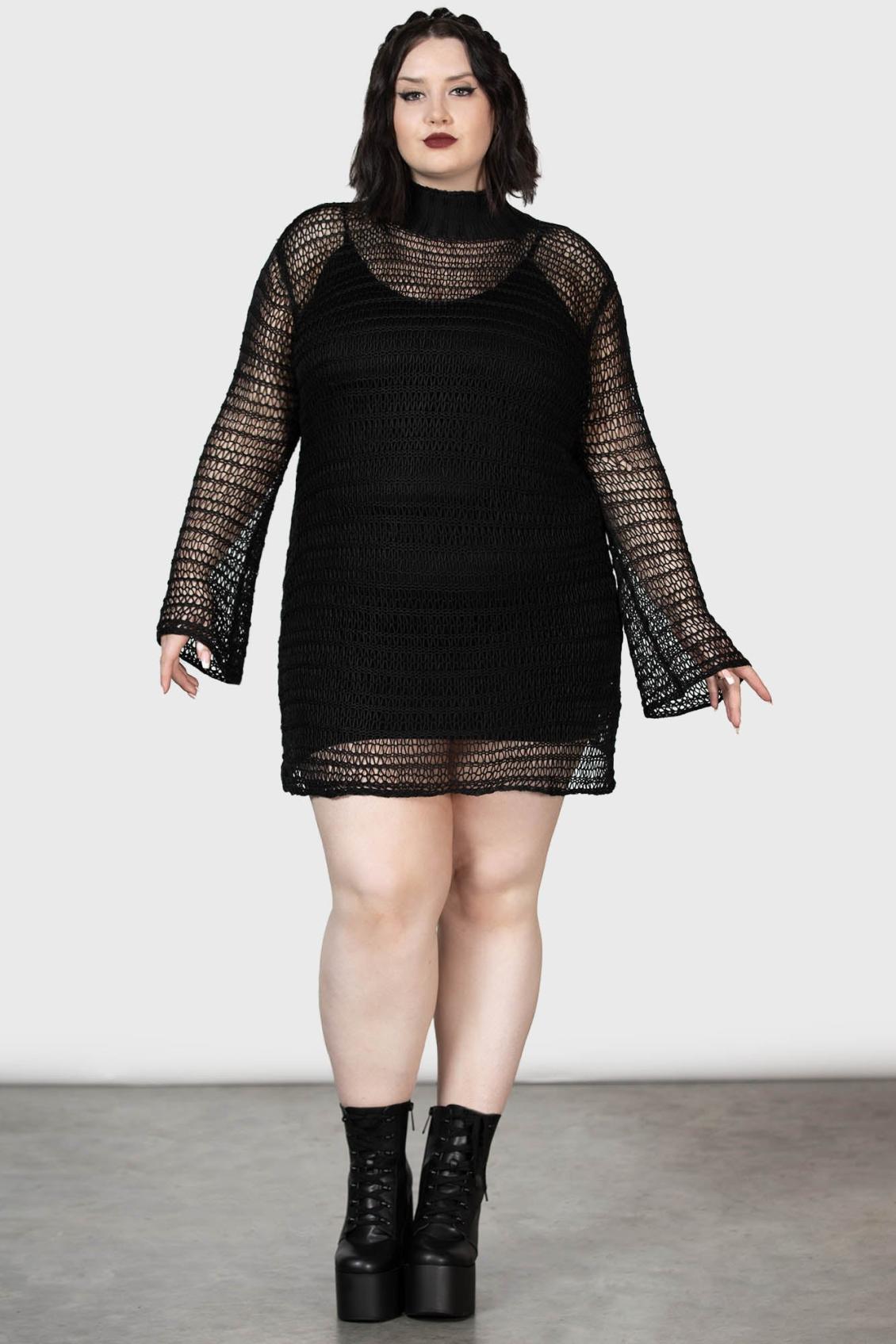 Women Knitted | Killstar Rebecca&#039;s Rage Knit Dress