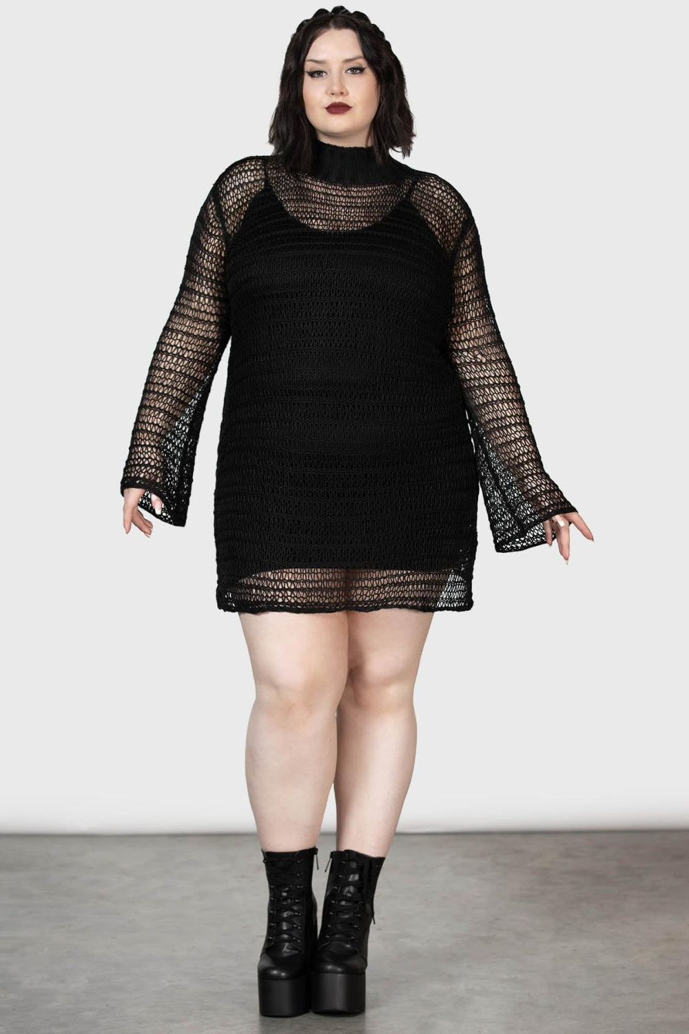 Women Knitted | Killstar Rebecca&#039;s Rage Knit Dress