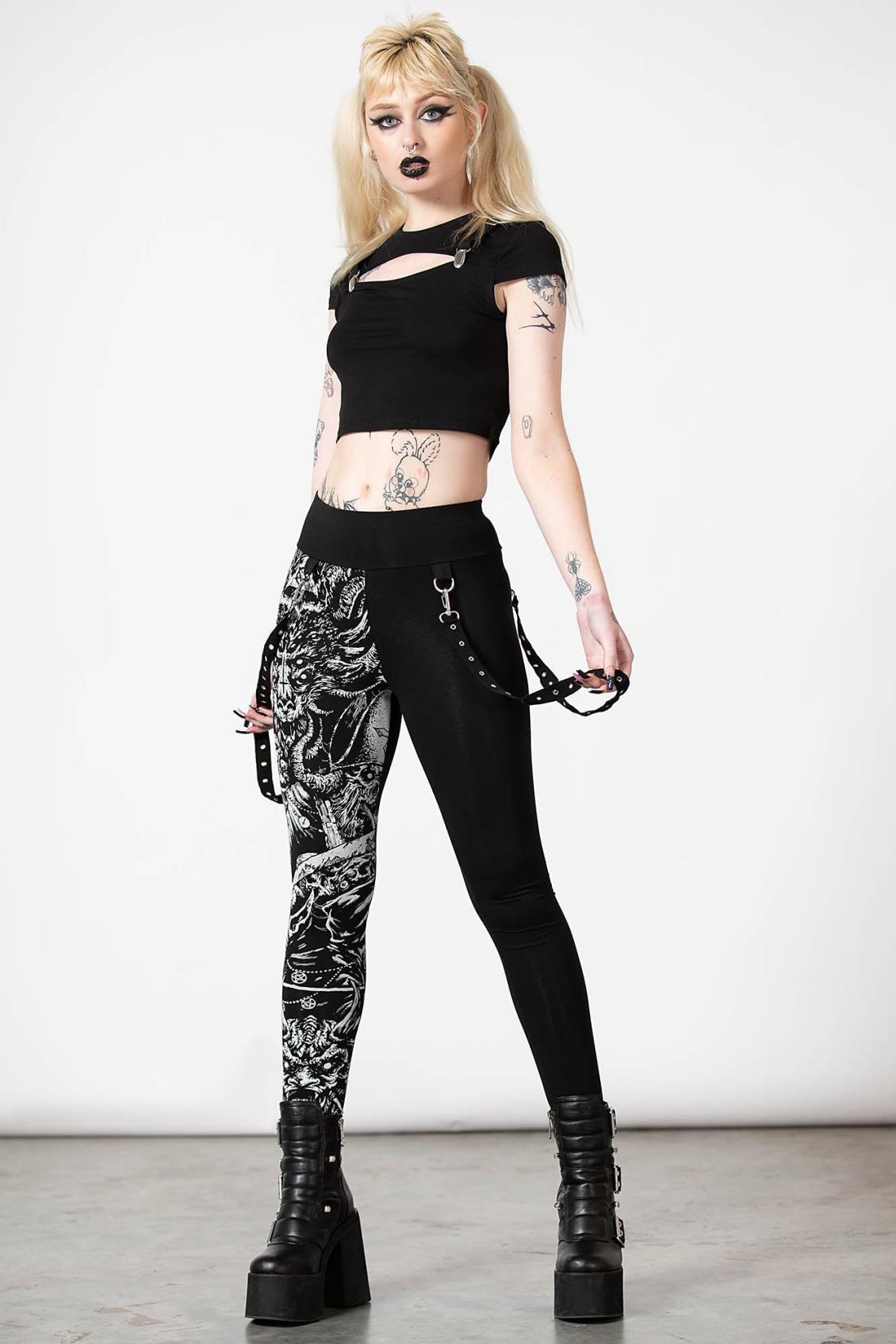 Women Leggings | Killstar Amnesia Leggings