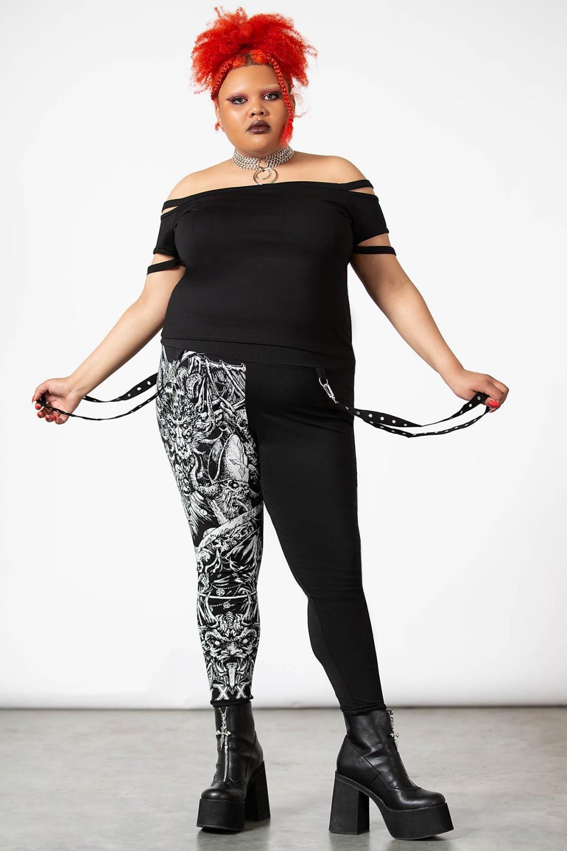 Women Leggings | Killstar Amnesia Leggings