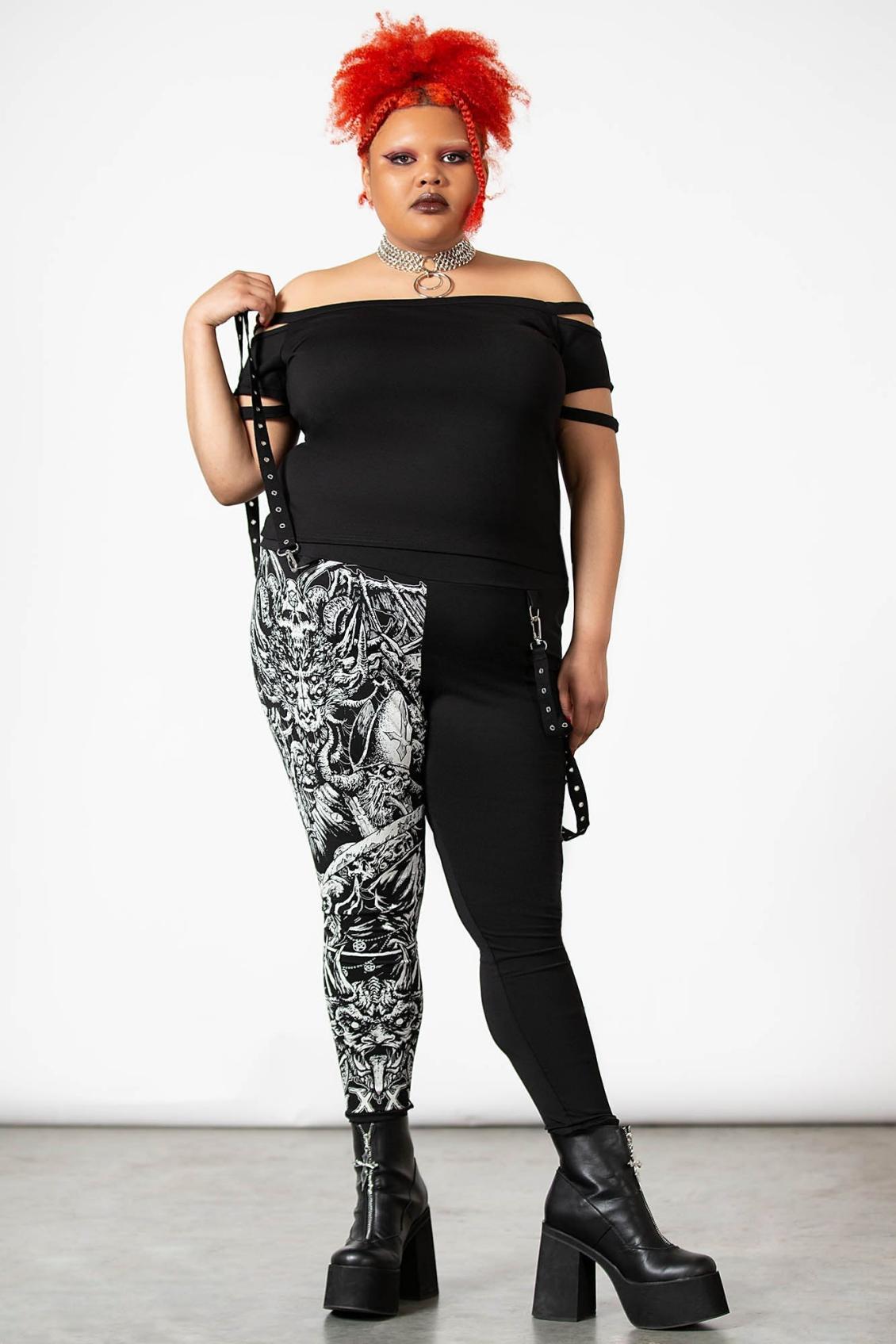 Women Leggings | Killstar Amnesia Leggings