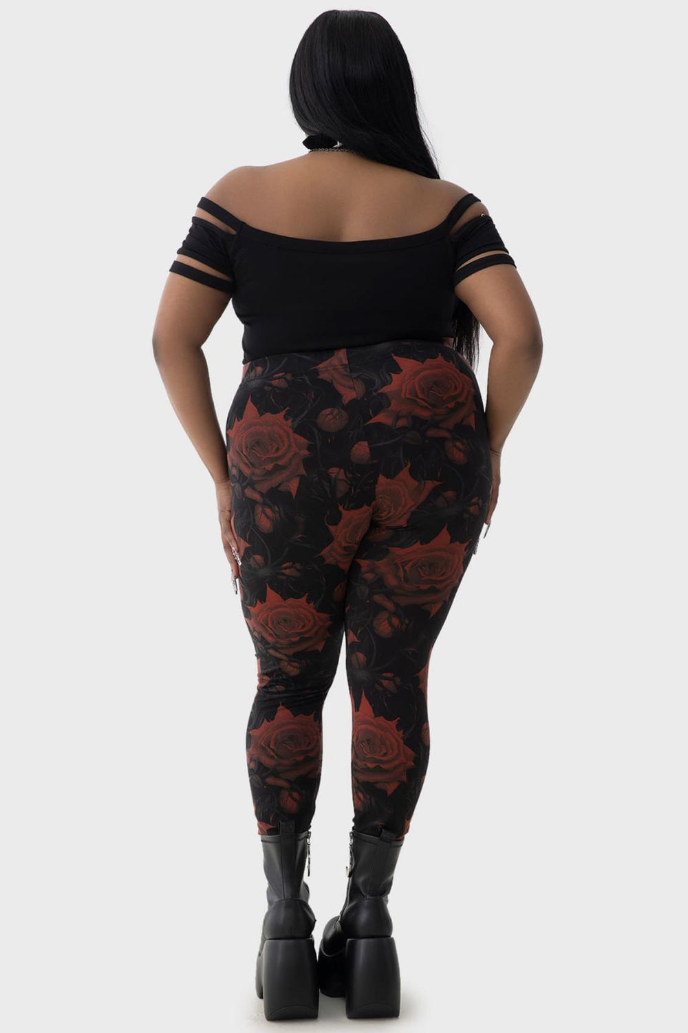 Women Leggings | Killstar Blood Rose Leggings