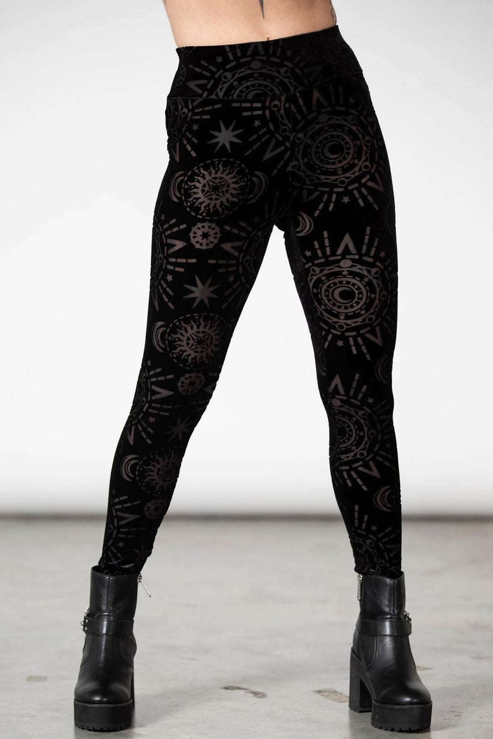 Women Leggings | Killstar Brielle Burnout Leggings