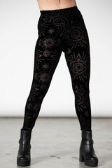 Women Leggings | Killstar Brielle Burnout Leggings