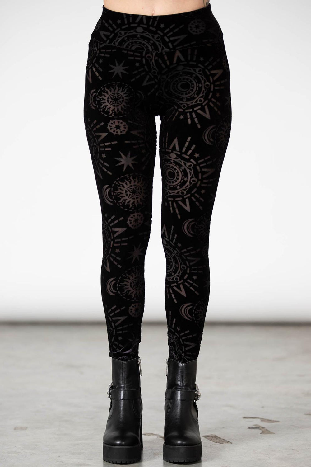Women Leggings | Killstar Brielle Burnout Leggings