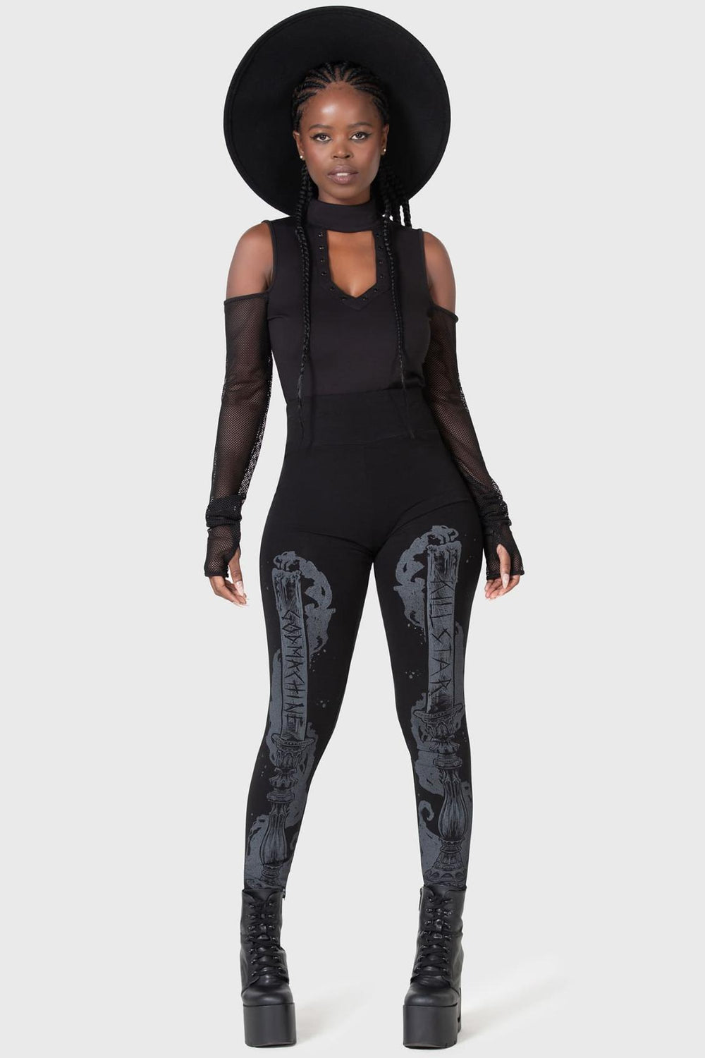 Women Leggings | Killstar Candelabrum Leggings