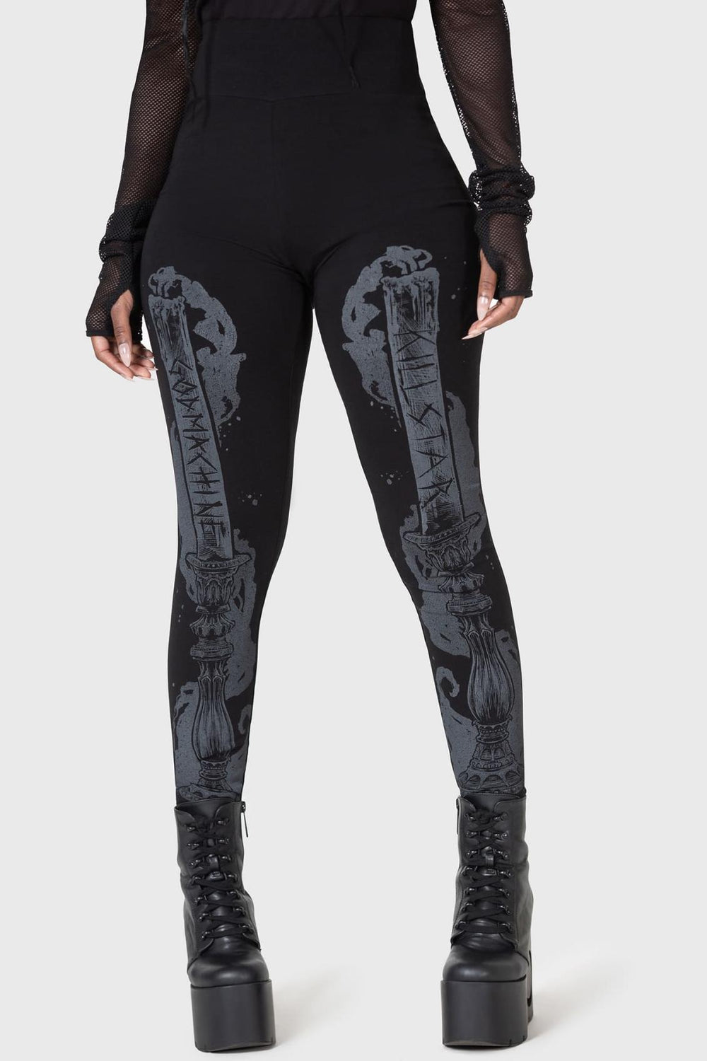 Women Leggings | Killstar Candelabrum Leggings