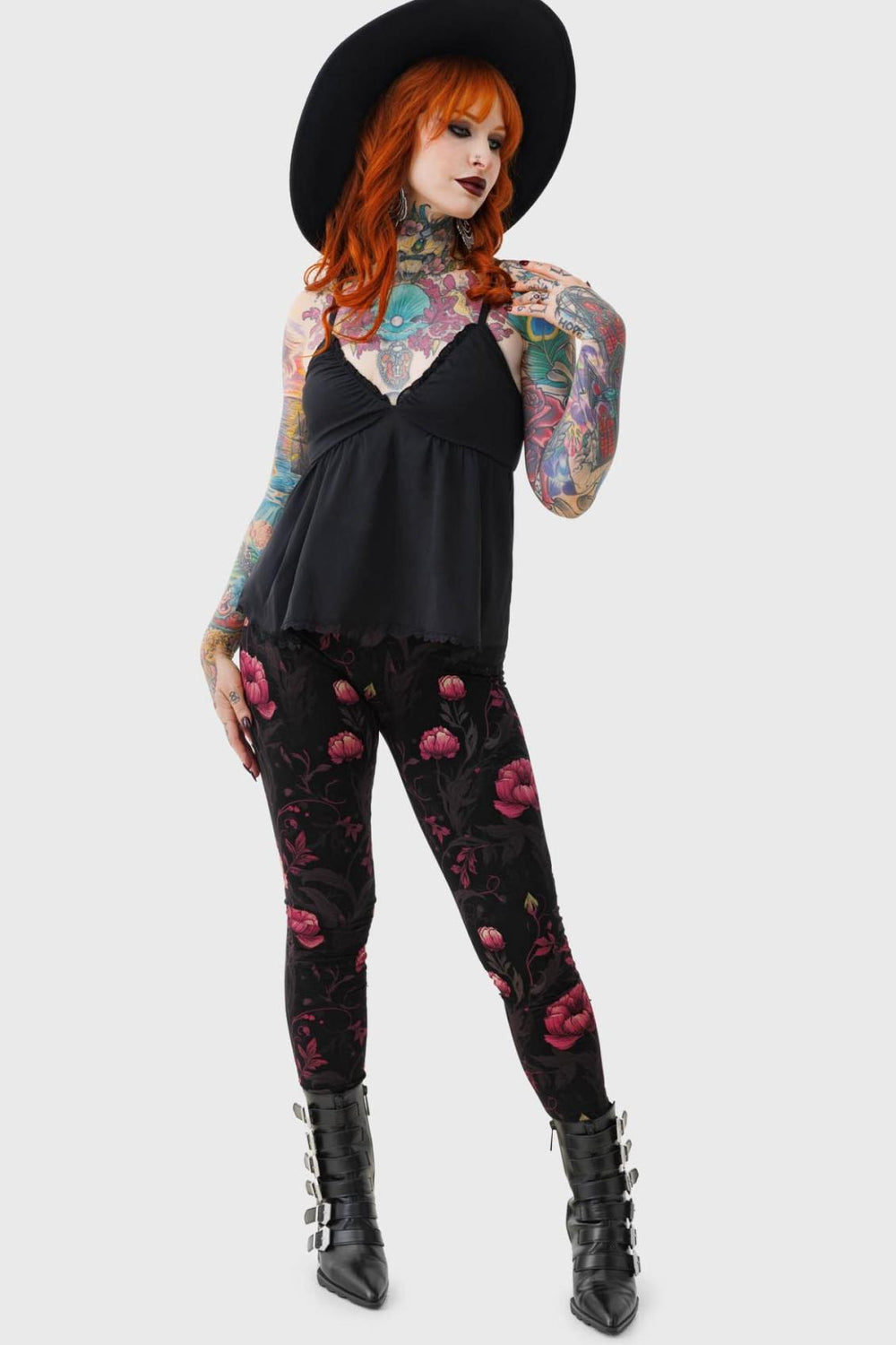 Women Leggings | Killstar Cottage Chorus Leggings