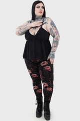 Women Leggings | Killstar Cottage Chorus Leggings