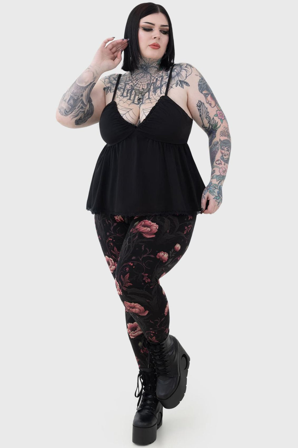 Women Leggings | Killstar Cottage Chorus Leggings