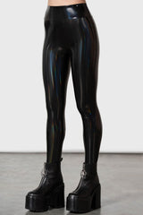 Women Leggings | Killstar Darkwaves &amp; Raves Leggings