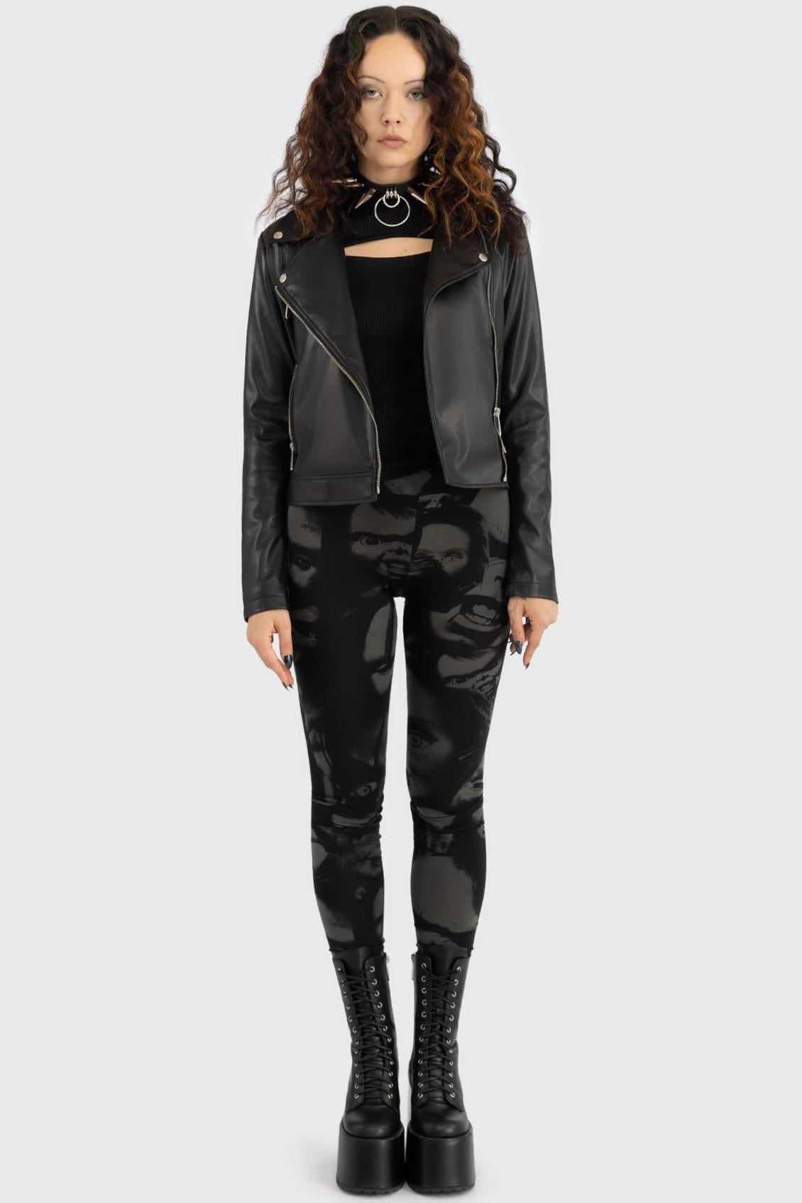 Women Leggings | Killstar Eat Your Heart Out Leggings