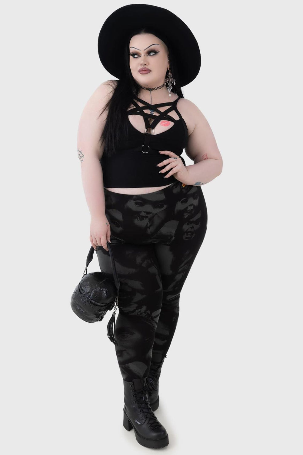 Women Leggings | Killstar Eat Your Heart Out Leggings