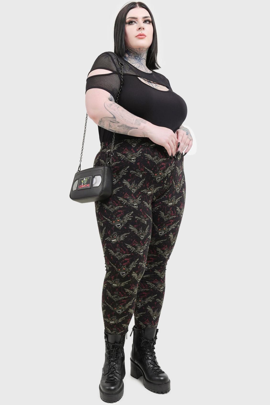 Women Leggings | Killstar Gremlins After Midnight Leggings