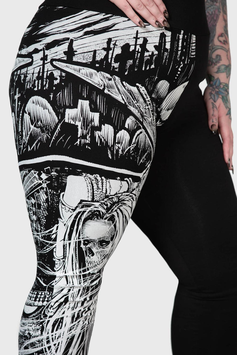 Women Leggings | Killstar Horned God Leggings