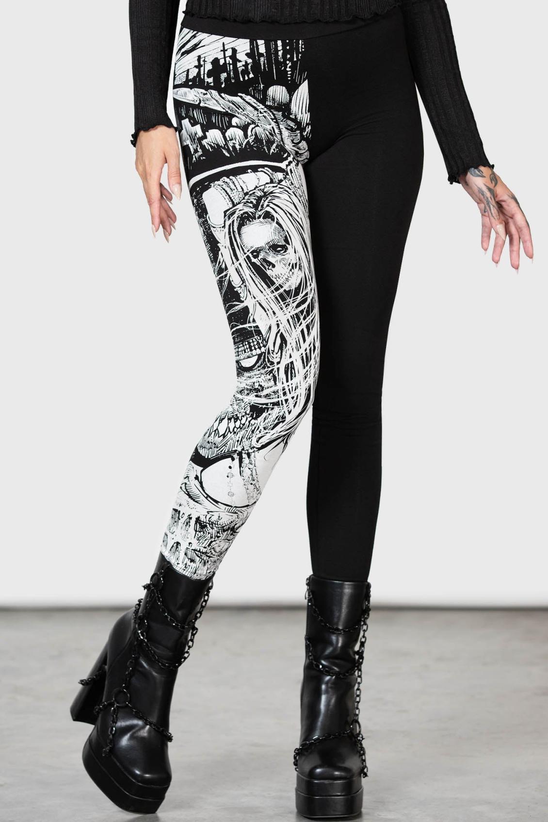 Women Leggings | Killstar Horned God Leggings