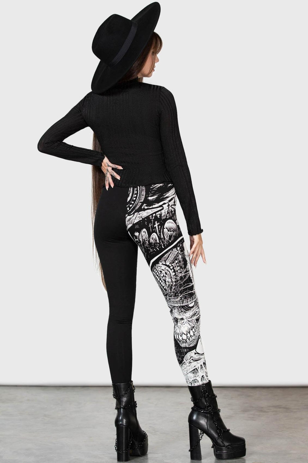 Women Leggings | Killstar Horned God Leggings