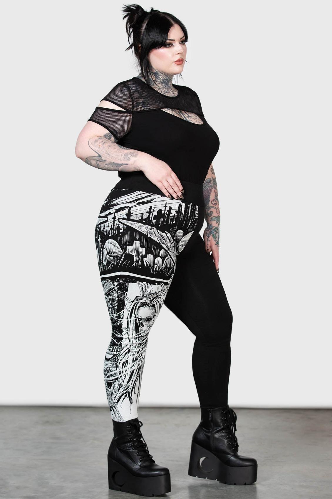 Women Leggings | Killstar Horned God Leggings