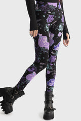 Women Leggings | Killstar Lets Bolt Leggings