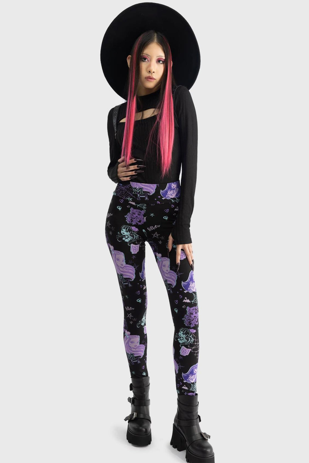 Women Leggings | Killstar Lets Bolt Leggings