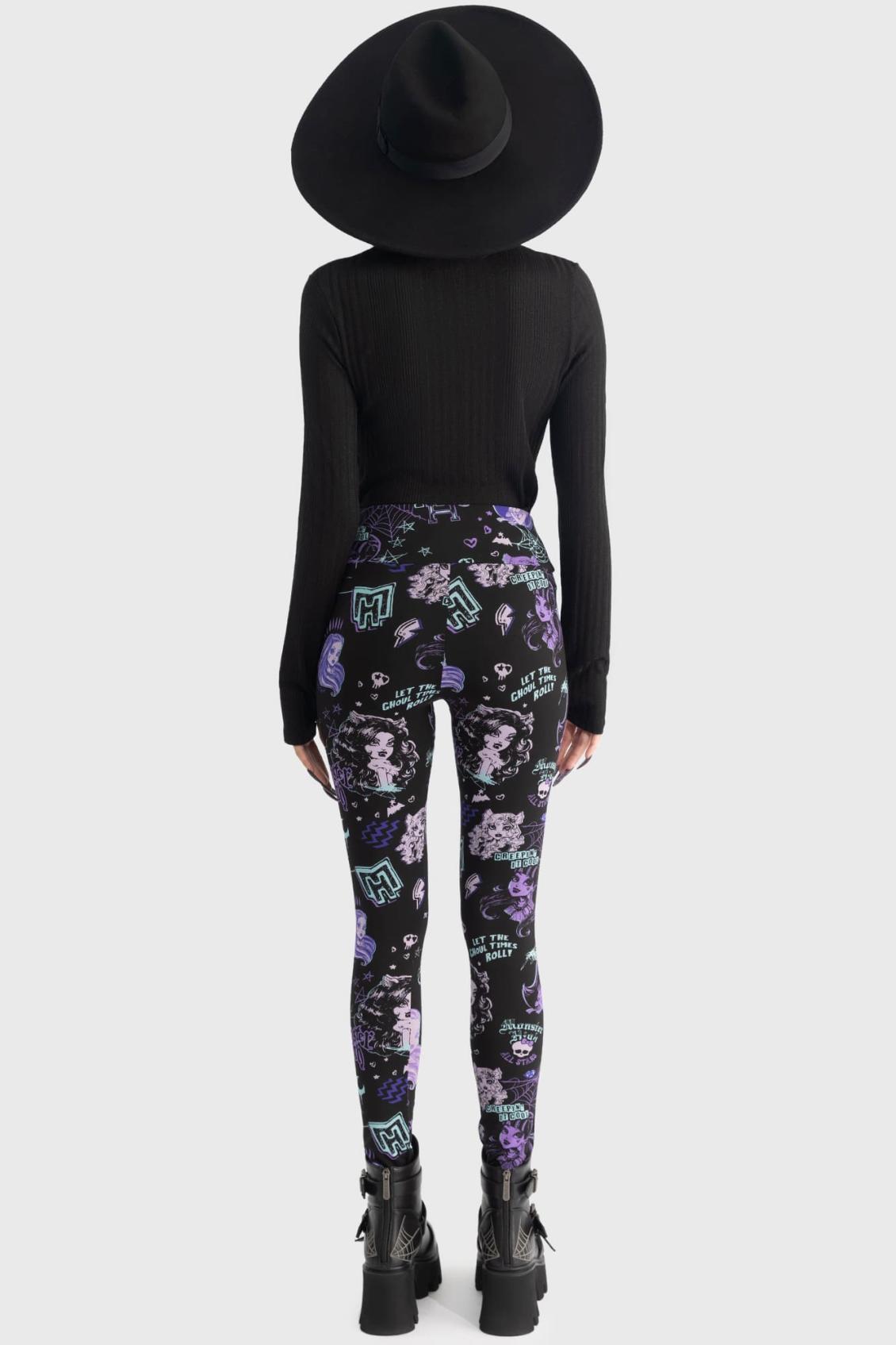 Women Leggings | Killstar Lets Bolt Leggings