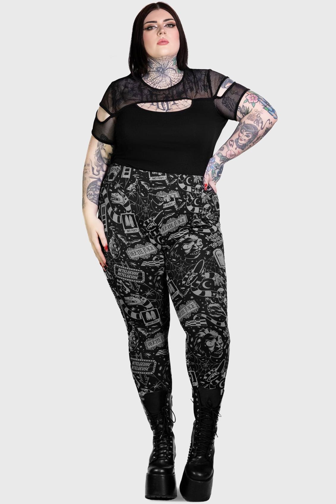 Women Leggings | Killstar Never Trust The Living Leggings