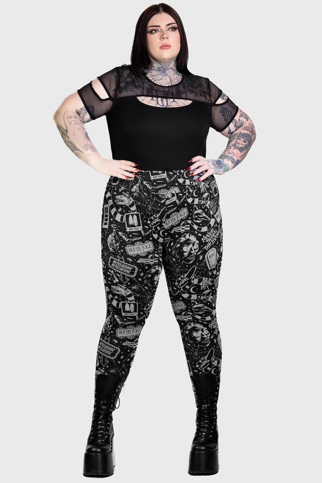 Women Leggings | Killstar Never Trust The Living Leggings