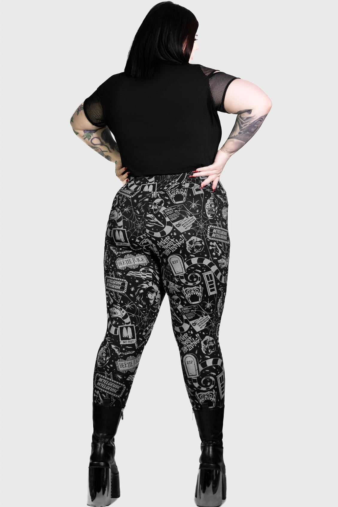 Women Leggings | Killstar Never Trust The Living Leggings