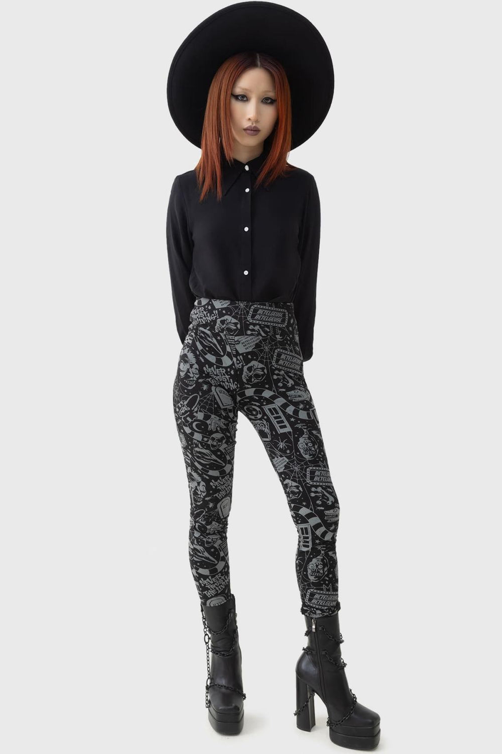 Women Leggings | Killstar Never Trust The Living Leggings