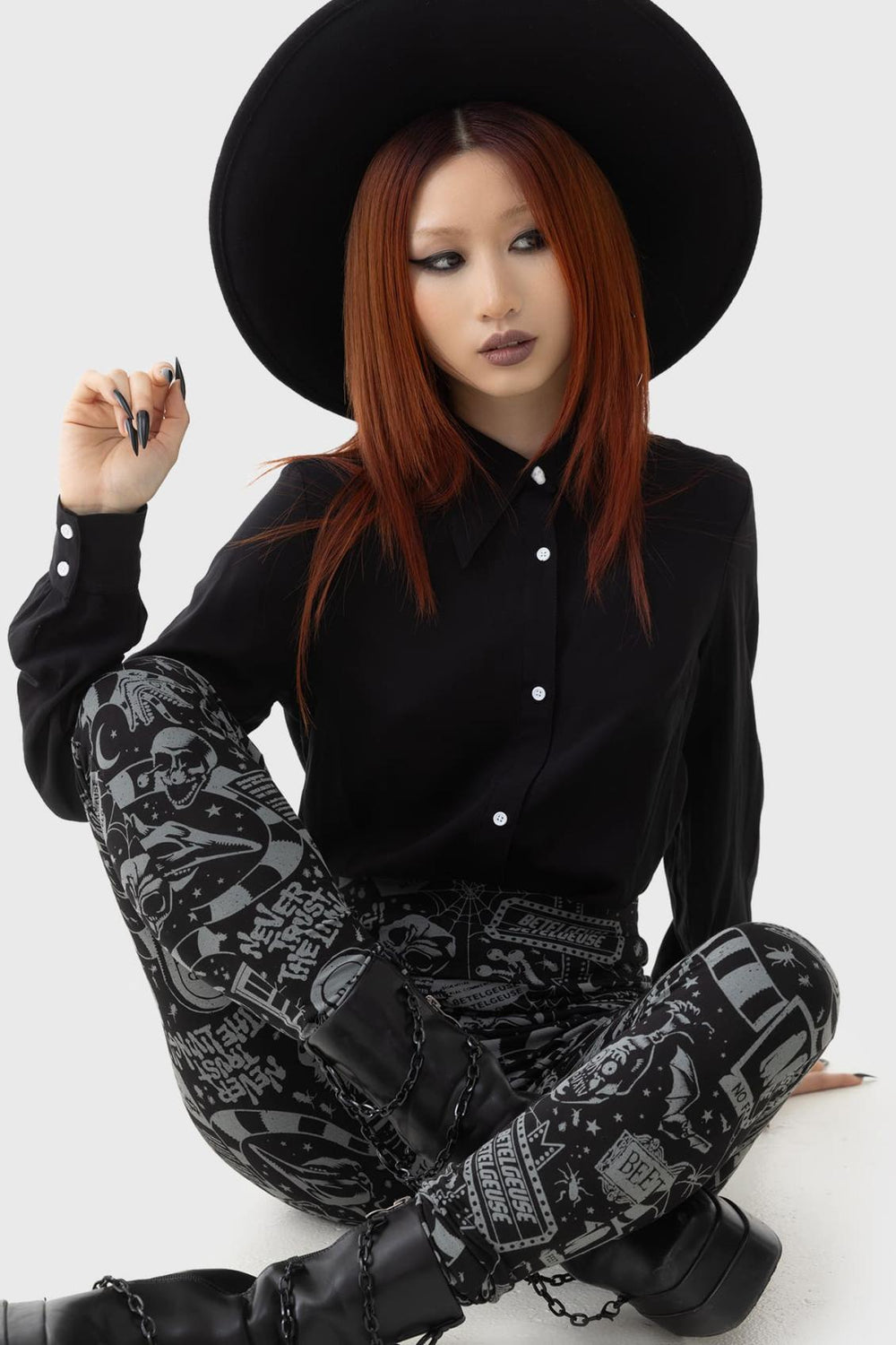 Women Leggings | Killstar Never Trust The Living Leggings