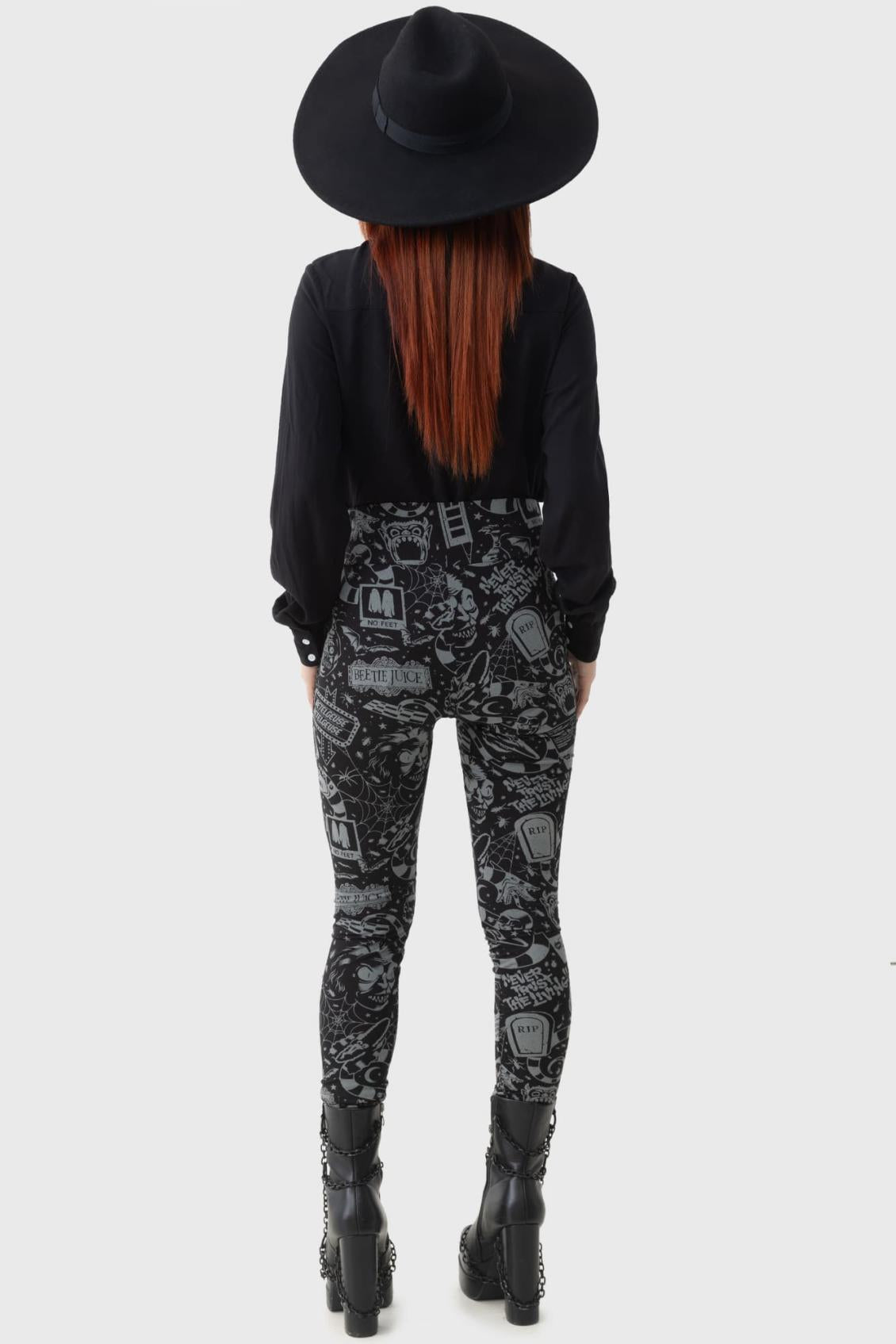 Women Leggings | Killstar Never Trust The Living Leggings