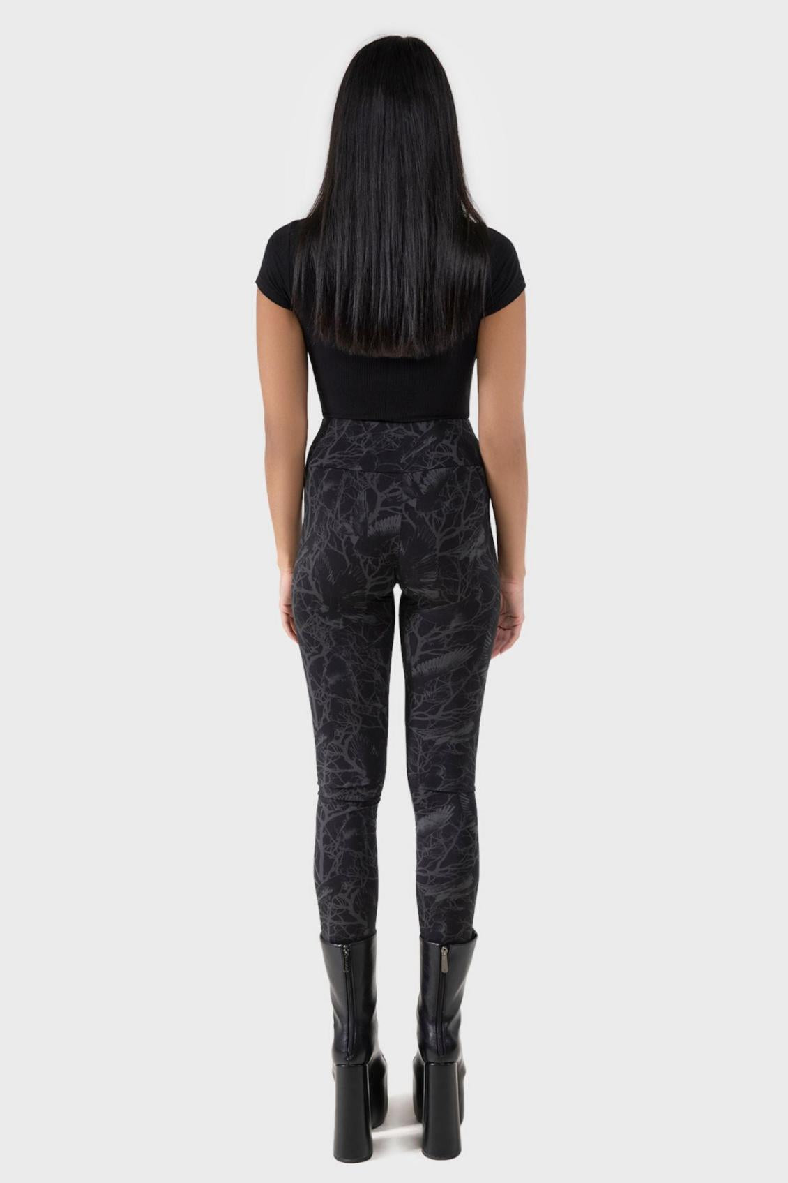 Women Leggings | Killstar Raven Mistress Leggings