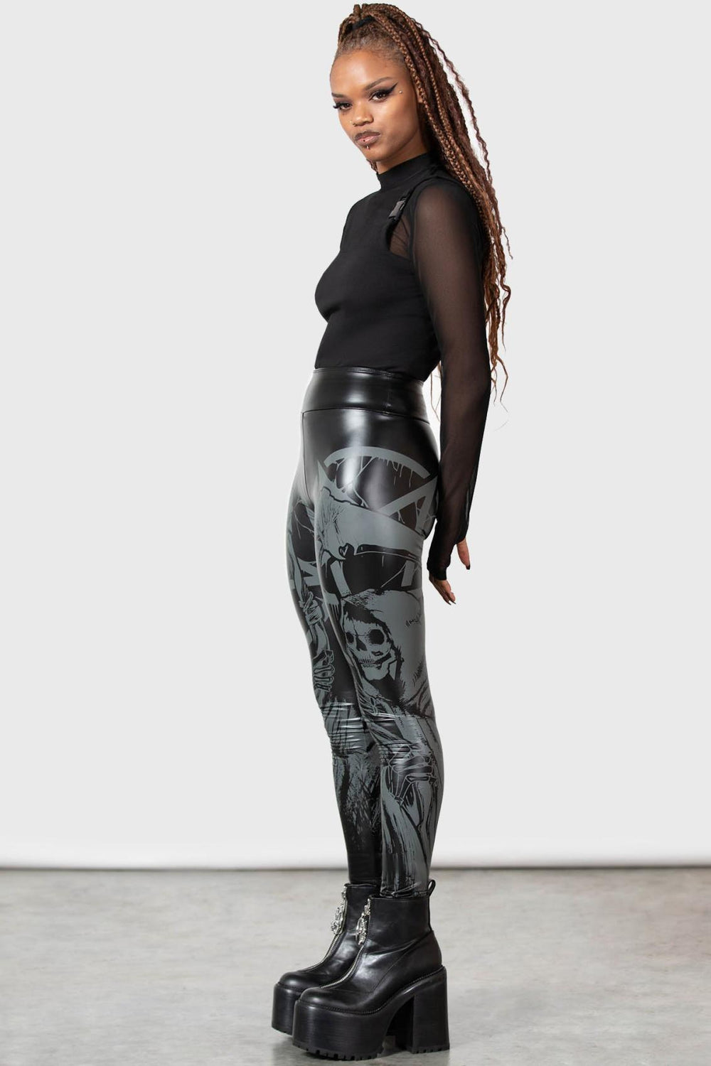 Women Leggings | Killstar Reaper Leggings