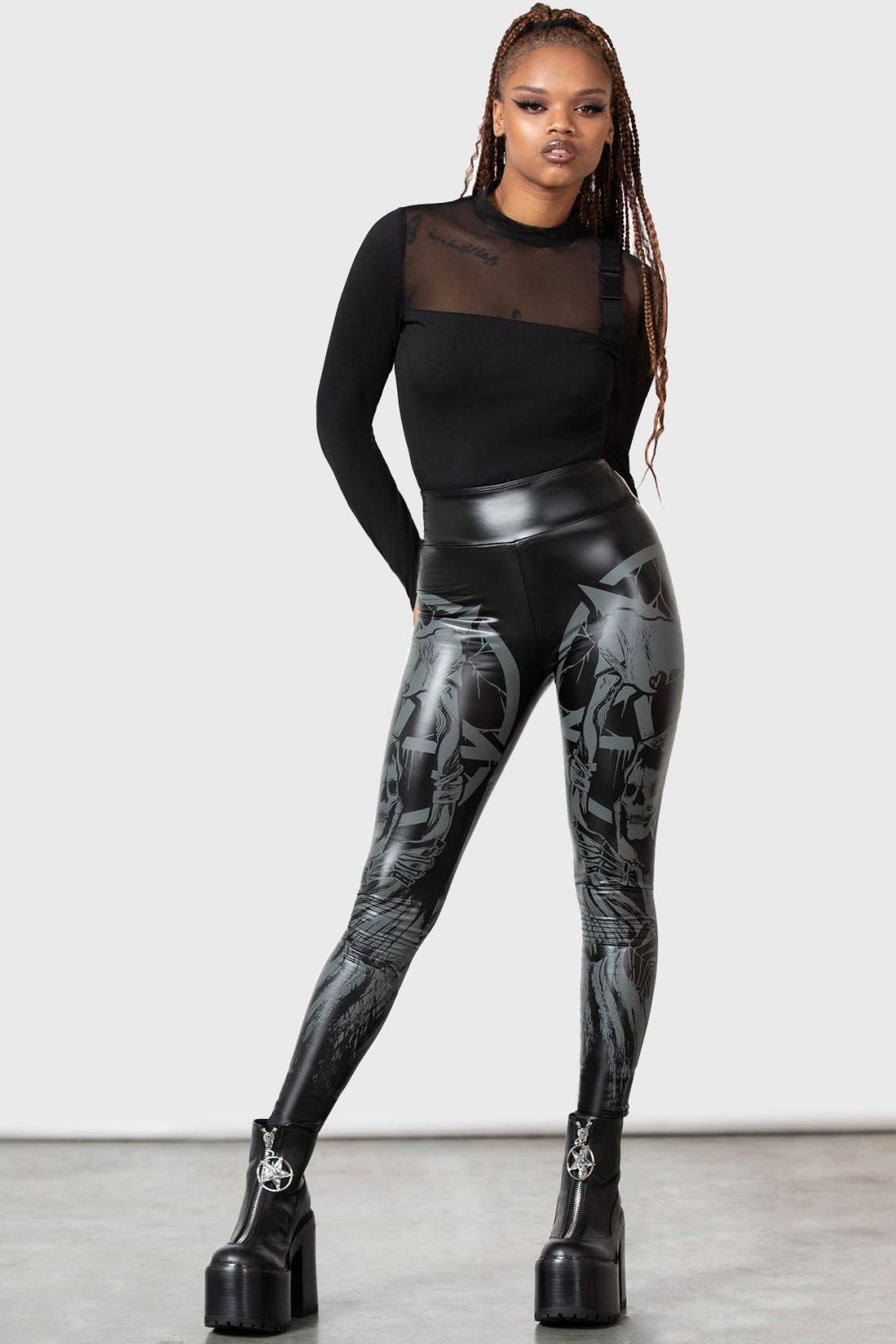 Women Leggings | Killstar Reaper Leggings