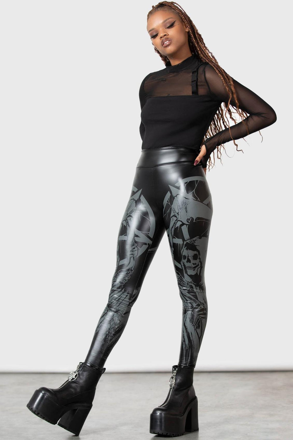 Women Leggings | Killstar Reaper Leggings