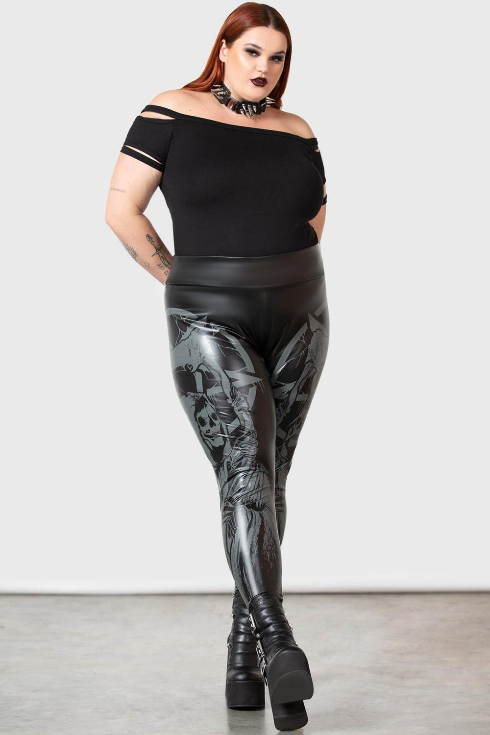 Women Leggings | Killstar Reaper Leggings